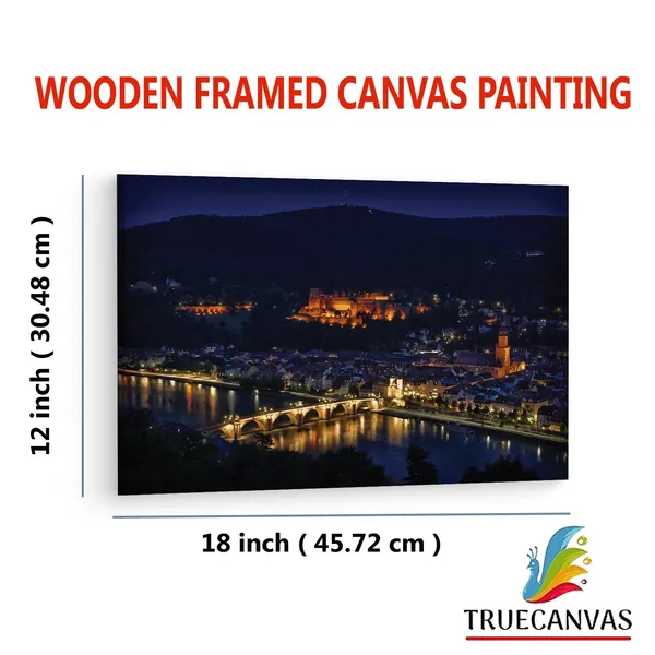 Multicolor_Heidelberg_4K_Night,_Wooden_Framed_Canvas_Paintings_|_For_Living_Room_|_Bedroom_|_Office_|_Gallery_|_Ready_Wall_Mount_Canvas_Wall_Art_Painting_|_Size_-_12_X_18In,_Ct0181