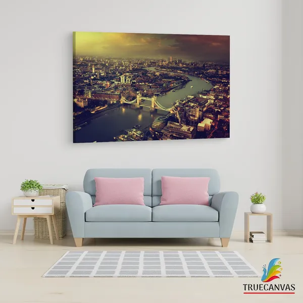 Multicolor_River_Thames,_Wooden_Framed_Canvas_Paintings_|_For_Living_Room_|_Bedroom_|_Office_|_Gallery_|_Ready_Wall_Mount_Canvas_Wall_Art_Painting_|_Size_-_12_X_18In,_Ct0188