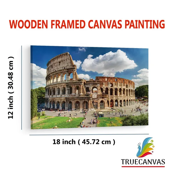Multicolor_Colosseum,_Wooden_Framed_Canvas_Paintings_|_For_Living_Room_|_Bedroom_|_Office_|_Gallery_|_Ready_Wall_Mount_Canvas_Wall_Art_Painting_|_Size_-_12_X_18In,_Ct0189