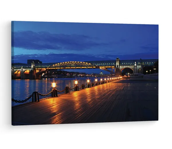 Multicolor_Cities,_Night,_Moskow,_Wooden_Framed_Canvas_Paintings_|_For_Living_Room_|_Bedroom_|_Office_|_Gallery_|_Ready_Wall_Mount_Canvas_Wall_Art_Painting_|_Size_-_12_X_18In,_Ct0196