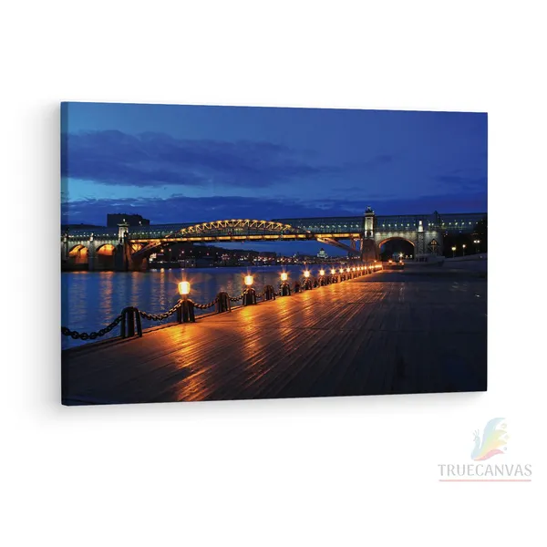 Multicolor_Cities,_Night,_Moskow,_Wooden_Framed_Canvas_Paintings_|_For_Living_Room_|_Bedroom_|_Office_|_Gallery_|_Ready_Wall_Mount_Canvas_Wall_Art_Painting_|_Size_-_12_X_18In,_Ct0196