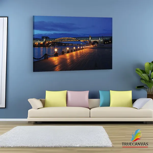 Multicolor_Cities,_Night,_Moskow,_Wooden_Framed_Canvas_Paintings_|_For_Living_Room_|_Bedroom_|_Office_|_Gallery_|_Ready_Wall_Mount_Canvas_Wall_Art_Painting_|_Size_-_12_X_18In,_Ct0196