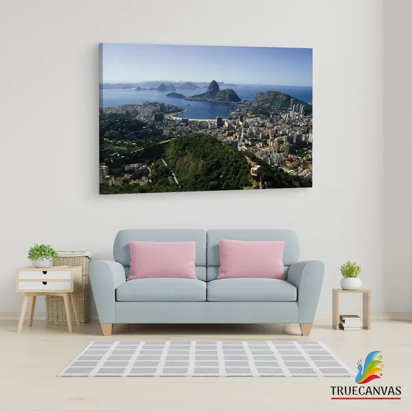 Multicolor_Rio_De_Janeiro_View,_Wooden_Framed_Canvas_Paintings_|_For_Living_Room_|_Bedroom_|_Office_|_Gallery_|_Ready_Wall_Mount_Canvas_Wall_Art_Painting_|_Size_-_12_X_18In,_Ct0198