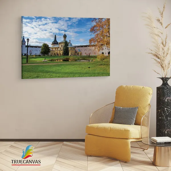 Multicolor_Rostov_Kremlin,_Wooden_Framed_Canvas_Paintings_|_For_Living_Room_|_Bedroom_|_Office_|_Gallery_|_Ready_Wall_Mount_Canvas_Wall_Art_Painting_|_Size_-_12_X_18In,_Ct0199
