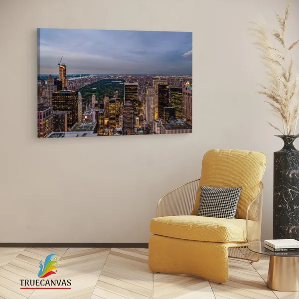 Multicolor_Central_Park,_Wooden_Framed_Canvas_Paintings_|_For_Living_Room_|_Bedroom_|_Office_|_Gallery_|_Ready_Wall_Mount_Canvas_Wall_Art_Painting_|_Size_-_12_X_18In,_Ct0201