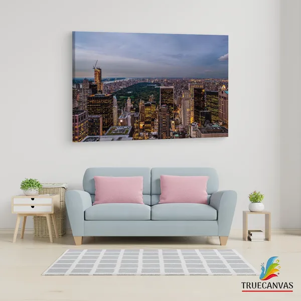 Multicolor_Central_Park,_Wooden_Framed_Canvas_Paintings_|_For_Living_Room_|_Bedroom_|_Office_|_Gallery_|_Ready_Wall_Mount_Canvas_Wall_Art_Painting_|_Size_-_12_X_18In,_Ct0201