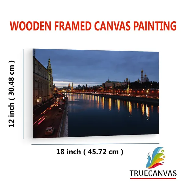 Multicolor_Moskva_River,_Wooden_Framed_Canvas_Paintings_|_For_Living_Room_|_Bedroom_|_Office_|_Gallery_|_Ready_Wall_Mount_Canvas_Wall_Art_Painting_|_Size_-_12_X_18In,_Ct0208