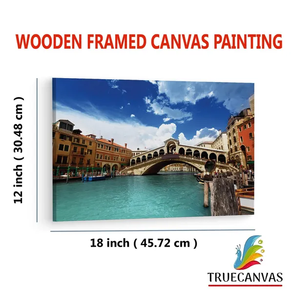 Multicolor_Rialto_Bridge,_Wooden_Framed_Canvas_Paintings_|_For_Living_Room_|_Bedroom_|_Office_|_Gallery_|_Ready_Wall_Mount_Canvas_Wall_Art_Painting_|_Size_-_12_X_18In,_Ct0212
