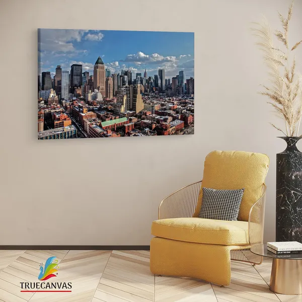 Multicolor_Manhattan_Skyline_Z40,_Wooden_Framed_Canvas_Paintings_|_For_Living_Room_|_Bedroom_|_Office_|_Gallery_|_Ready_Wall_Mount_Canvas_Wall_Art_Painting_|_Size_-_12_X_18In,_Ct0213