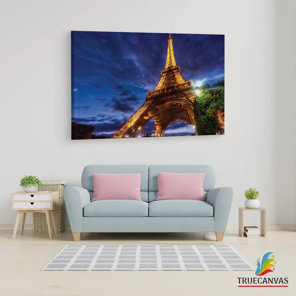 Multicolor_Eiffel_Tower,_Wooden_Framed_Canvas_Paintings_|_For_Living_Room_|_Bedroom_|_Office_|_Gallery_|_Ready_Wall_Mount_Canvas_Wall_Art_Painting_|_Size_-_12_X_18In,_Ct0217