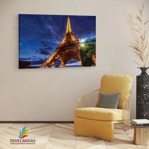 Multicolor_Eiffel_Tower,_Wooden_Framed_Canvas_Paintings_|_For_Living_Room_|_Bedroom_|_Office_|_Gallery_|_Ready_Wall_Mount_Canvas_Wall_Art_Painting_|_Size_-_12_X_18In,_Ct0217