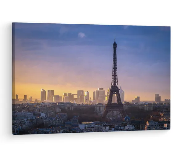 Multicolor_Eiffel_Tower,_Wooden_Framed_Canvas_Paintings_|_For_Living_Room_|_Bedroom_|_Office_|_Gallery_|_Ready_Wall_Mount_Canvas_Wall_Art_Painting_|_Size_-_12_X_18In,_Ct0224