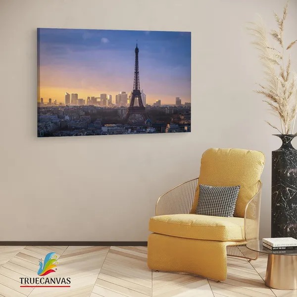 Multicolor_Eiffel_Tower,_Wooden_Framed_Canvas_Paintings_|_For_Living_Room_|_Bedroom_|_Office_|_Gallery_|_Ready_Wall_Mount_Canvas_Wall_Art_Painting_|_Size_-_12_X_18In,_Ct0224