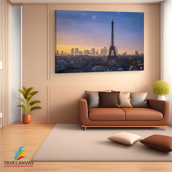 Multicolor_Eiffel_Tower,_Wooden_Framed_Canvas_Paintings_|_For_Living_Room_|_Bedroom_|_Office_|_Gallery_|_Ready_Wall_Mount_Canvas_Wall_Art_Painting_|_Size_-_12_X_18In,_Ct0224