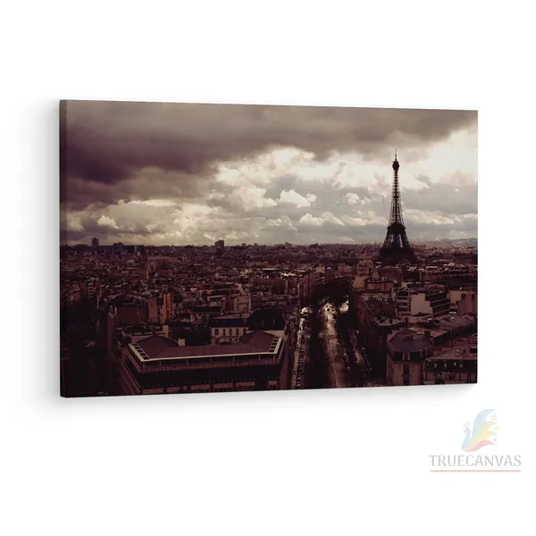 Multicolor_Eiffel_Tower,_Wooden_Framed_Canvas_Paintings_|_For_Living_Room_|_Bedroom_|_Office_|_Gallery_|_Ready_Wall_Mount_Canvas_Wall_Art_Painting_|_Size_-_12_X_18In,_Ct0226