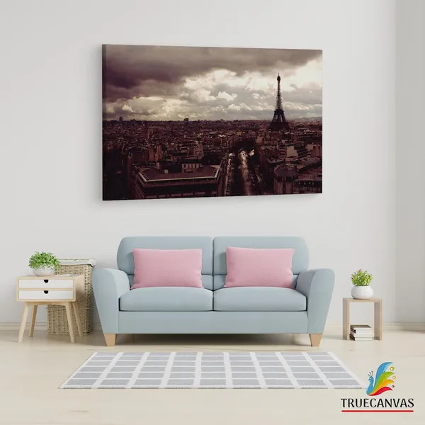 Multicolor_Eiffel_Tower,_Wooden_Framed_Canvas_Paintings_|_For_Living_Room_|_Bedroom_|_Office_|_Gallery_|_Ready_Wall_Mount_Canvas_Wall_Art_Painting_|_Size_-_12_X_18In,_Ct0226