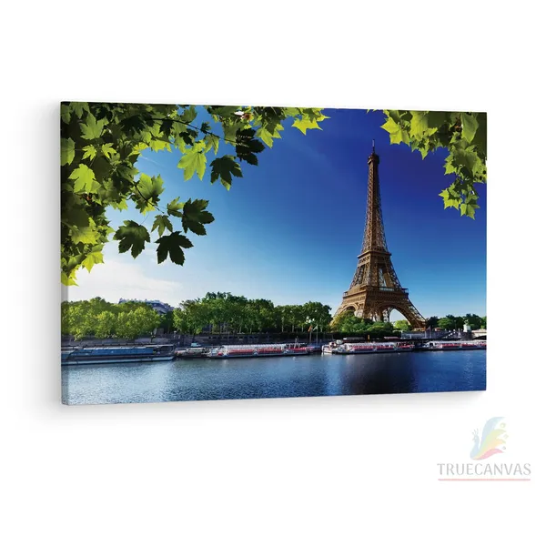 Multicolor_Eiffel_Tower,_Wooden_Framed_Canvas_Paintings_|_For_Living_Room_|_Bedroom_|_Office_|_Gallery_|_Ready_Wall_Mount_Canvas_Wall_Art_Painting_|_Size_-_12_X_18In,_Ct0227