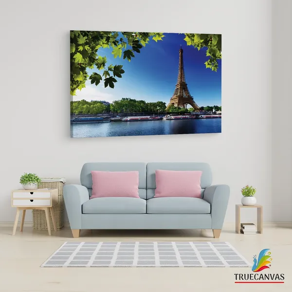 Multicolor_Eiffel_Tower,_Wooden_Framed_Canvas_Paintings_|_For_Living_Room_|_Bedroom_|_Office_|_Gallery_|_Ready_Wall_Mount_Canvas_Wall_Art_Painting_|_Size_-_12_X_18In,_Ct0227