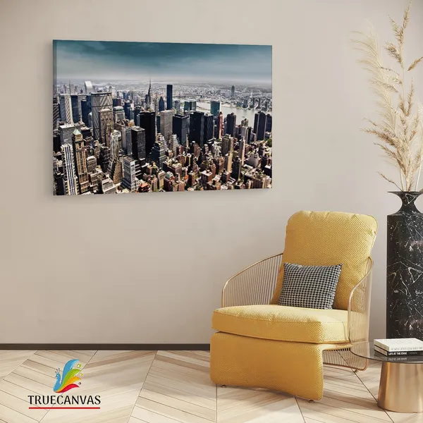 Multicolor_Ny_Skyline_Building,_Wooden_Framed_Canvas_Paintings_|_For_Living_Room_|_Bedroom_|_Office_|_Gallery_|_Ready_Wall_Mount_Canvas_Wall_Art_Painting_|_Size_-_12_X_18In,_Ct0229