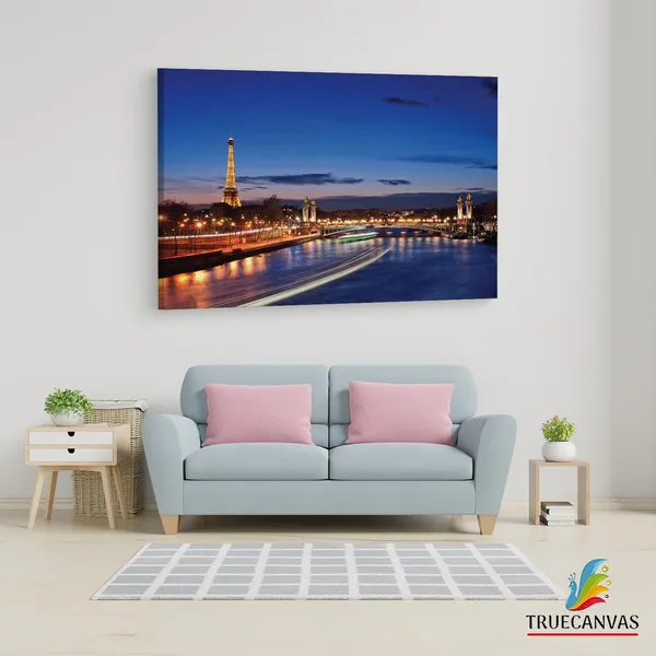 Multicolor_Eiffel_Tower,_Wooden_Framed_Canvas_Paintings_|_For_Living_Room_|_Bedroom_|_Office_|_Gallery_|_Ready_Wall_Mount_Canvas_Wall_Art_Painting_|_Size_-_12_X_18In,_Ct0244