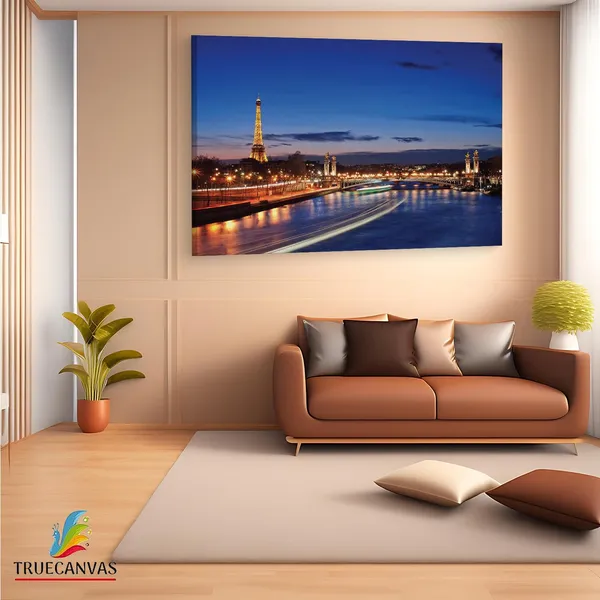 Multicolor_Eiffel_Tower,_Wooden_Framed_Canvas_Paintings_|_For_Living_Room_|_Bedroom_|_Office_|_Gallery_|_Ready_Wall_Mount_Canvas_Wall_Art_Painting_|_Size_-_12_X_18In,_Ct0244