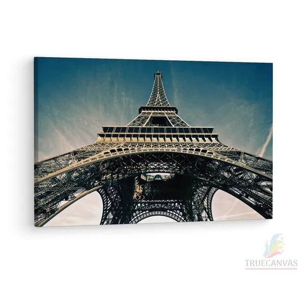 Multicolor_Eiffel_Tower,_Wooden_Framed_Canvas_Paintings_|_For_Living_Room_|_Bedroom_|_Office_|_Gallery_|_Ready_Wall_Mount_Canvas_Wall_Art_Painting_|_Size_-_12_X_18In,_Ct0245
