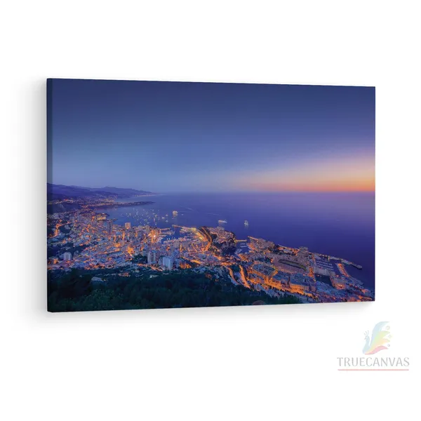 Multicolor_Monaco_Wide_Background,_Wooden_Framed_Canvas_Paintings_|_For_Living_Room_|_Bedroom_|_Office_|_Gallery_|_Ready_Wall_Mount_Canvas_Wall_Art_Painting_|_Size_-_12_X_18In,_Ct0246