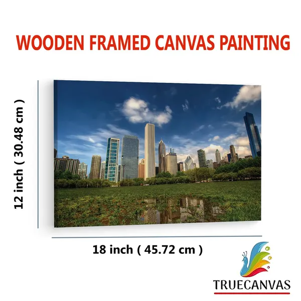 Multicolor_Central_Park_Background,_Wooden_Framed_Canvas_Paintings_|_For_Living_Room_|_Bedroom_|_Office_|_Gallery_|_Ready_Wall_Mount_Canvas_Wall_Art_Painting_|_Size_-_12_X_18In,_Ct0249