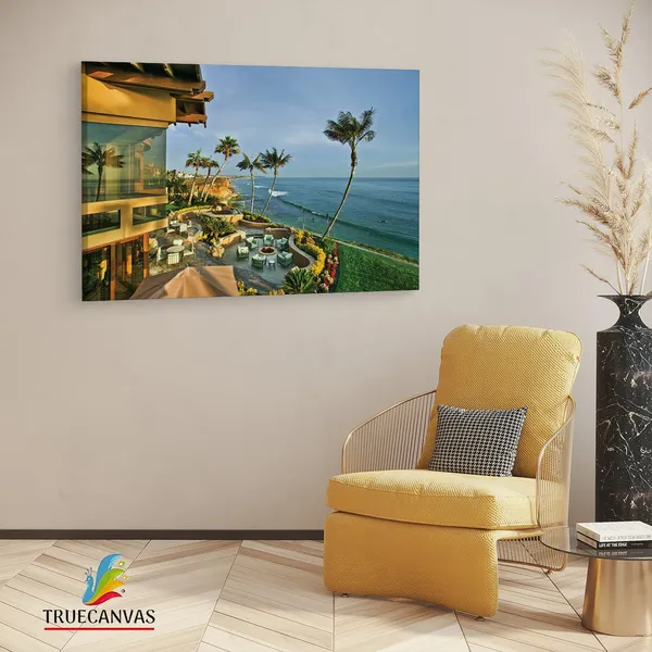 Multicolor_Carlsbad_Oceanfront_Mansion,_Wooden_Framed_Canvas_Paintings_|_For_Living_Room_|_Bedroom_|_Office_|_Gallery_|_Ready_Wall_Mount_Canvas_Wall_Art_Painting_|_Size_-_12_X_18In,_Ct0265