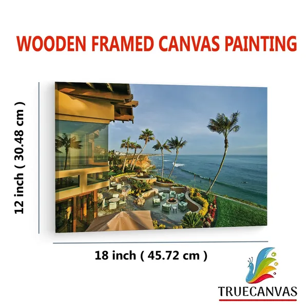 Multicolor_Carlsbad_Oceanfront_Mansion,_Wooden_Framed_Canvas_Paintings_|_For_Living_Room_|_Bedroom_|_Office_|_Gallery_|_Ready_Wall_Mount_Canvas_Wall_Art_Painting_|_Size_-_12_X_18In,_Ct0265