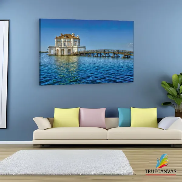 Multicolor_Casina_Vanvitelliana,_Wooden_Framed_Canvas_Paintings_|_For_Living_Room_|_Bedroom_|_Office_|_Gallery_|_Ready_Wall_Mount_Canvas_Wall_Art_Painting_|_Size_-_12_X_18In,_Ct0268
