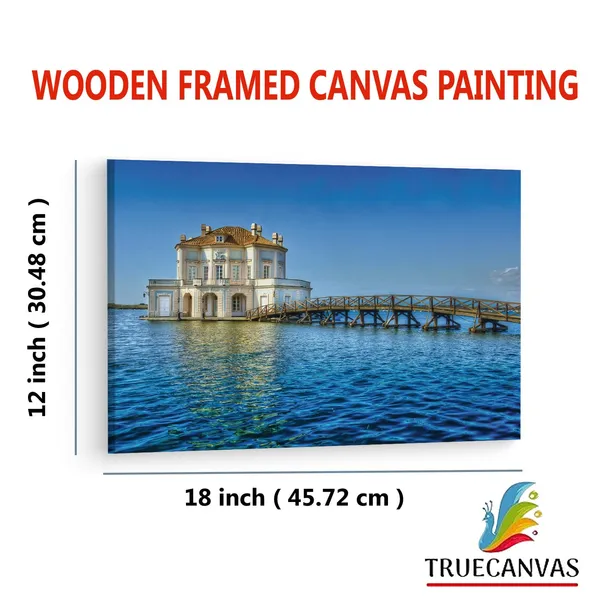 Multicolor_Casina_Vanvitelliana,_Wooden_Framed_Canvas_Paintings_|_For_Living_Room_|_Bedroom_|_Office_|_Gallery_|_Ready_Wall_Mount_Canvas_Wall_Art_Painting_|_Size_-_12_X_18In,_Ct0268