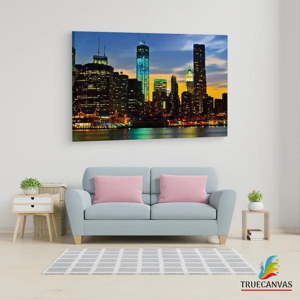 Multicolor_One_World_Trade_Center,_Wooden_Framed_Canvas_Paintings_|_For_Living_Room_|_Bedroom_|_Office_|_Gallery_|_Ready_Wall_Mount_Canvas_Wall_Art_Painting_|_Size_-_12_X_18In,_Ct0269