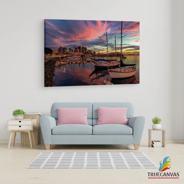 Multicolor_San_Diego_Bay,_Wooden_Framed_Canvas_Paintings_|_For_Living_Room_|_Bedroom_|_Office_|_Gallery_|_Ready_Wall_Mount_Canvas_Wall_Art_Painting_|_Size_-_12_X_18In,_Ct0278