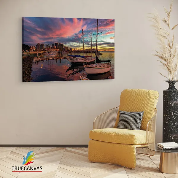 Multicolor_San_Diego_Bay,_Wooden_Framed_Canvas_Paintings_|_For_Living_Room_|_Bedroom_|_Office_|_Gallery_|_Ready_Wall_Mount_Canvas_Wall_Art_Painting_|_Size_-_12_X_18In,_Ct0278