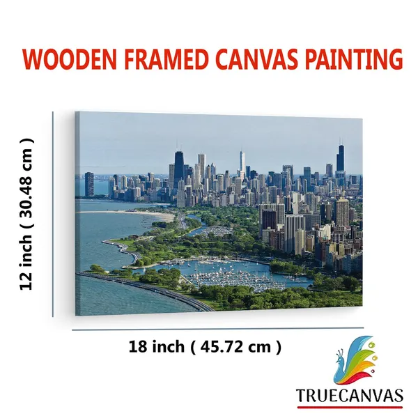 Multicolor_Chicago_Top_View_4K,_Wooden_Framed_Canvas_Paintings_|_For_Living_Room_|_Bedroom_|_Office_|_Gallery_|_Ready_Wall_Mount_Canvas_Wall_Art_Painting_|_Size_-_12_X_18In,_Ct0294