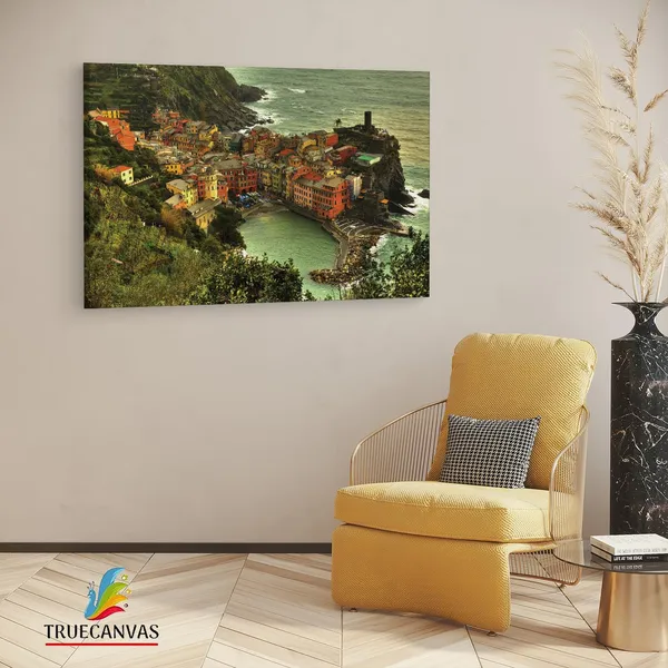 Multicolor_Vernassa_City_Sea,_Wooden_Framed_Canvas_Paintings_|_For_Living_Room_|_Bedroom_|_Office_|_Gallery_|_Ready_Wall_Mount_Canvas_Wall_Art_Painting_|_Size_-_12_X_18In,_Ct0298
