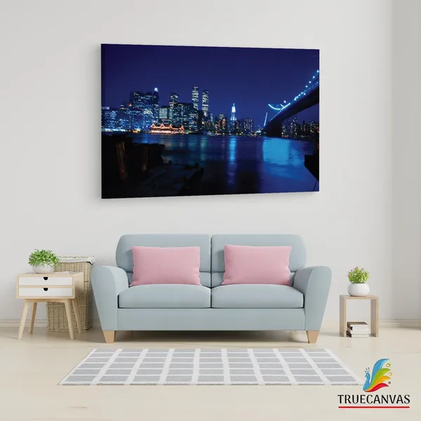 Multicolor_New_York_Blue_Hd,_Wooden_Framed_Canvas_Paintings_|_For_Living_Room_|_Bedroom_|_Office_|_Gallery_|_Ready_Wall_Mount_Canvas_Wall_Art_Painting_|_Size_-_12_X_18In,_Ct0301
