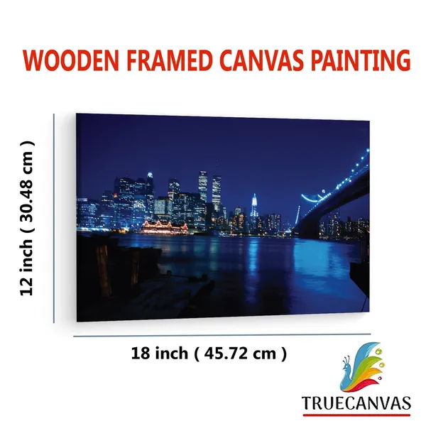 Multicolor_New_York_Blue_Hd,_Wooden_Framed_Canvas_Paintings_|_For_Living_Room_|_Bedroom_|_Office_|_Gallery_|_Ready_Wall_Mount_Canvas_Wall_Art_Painting_|_Size_-_12_X_18In,_Ct0301