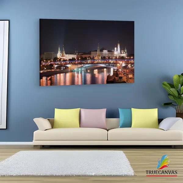 Multicolor_The_Moscow_Kremlin,_Wooden_Framed_Canvas_Paintings_|_For_Living_Room_|_Bedroom_|_Office_|_Gallery_|_Ready_Wall_Mount_Canvas_Wall_Art_Painting_|_Size_-_12_X_18In,_Ct0305