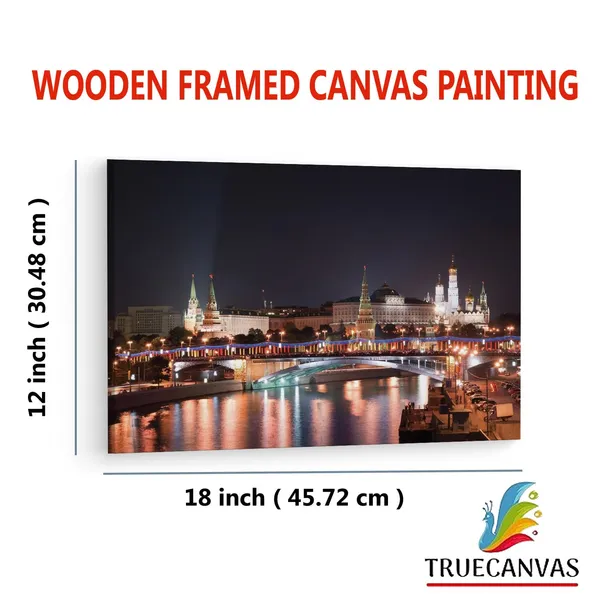 Multicolor_The_Moscow_Kremlin,_Wooden_Framed_Canvas_Paintings_|_For_Living_Room_|_Bedroom_|_Office_|_Gallery_|_Ready_Wall_Mount_Canvas_Wall_Art_Painting_|_Size_-_12_X_18In,_Ct0305