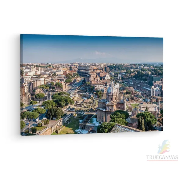 Multicolor_Palatine_Hill,_Wooden_Framed_Canvas_Paintings_|_For_Living_Room_|_Bedroom_|_Office_|_Gallery_|_Ready_Wall_Mount_Canvas_Wall_Art_Painting_|_Size_-_12_X_18In,_Ct0306