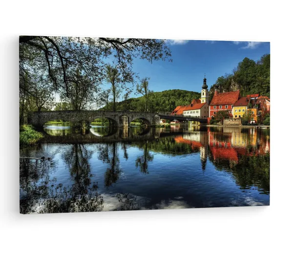 Multicolor_Bavaria,_Wooden_Framed_Canvas_Paintings_|_For_Living_Room_|_Bedroom_|_Office_|_Gallery_|_Ready_Wall_Mount_Canvas_Wall_Art_Painting_|_Size_-_12_X_18In,_Ct0307