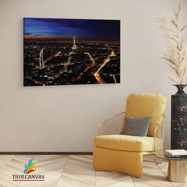 Multicolor_Eiffel_Tower,_Wooden_Framed_Canvas_Paintings_|_For_Living_Room_|_Bedroom_|_Office_|_Gallery_|_Ready_Wall_Mount_Canvas_Wall_Art_Painting_|_Size_-_12_X_18In,_Ct0310