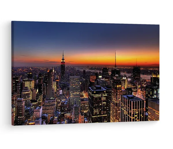 Multicolor_New_York_Skyline,_Wooden_Framed_Canvas_Paintings_|_For_Living_Room_|_Bedroom_|_Office_|_Gallery_|_Ready_Wall_Mount_Canvas_Wall_Art_Painting_|_Size_-_12_X_18In,_Ct0311