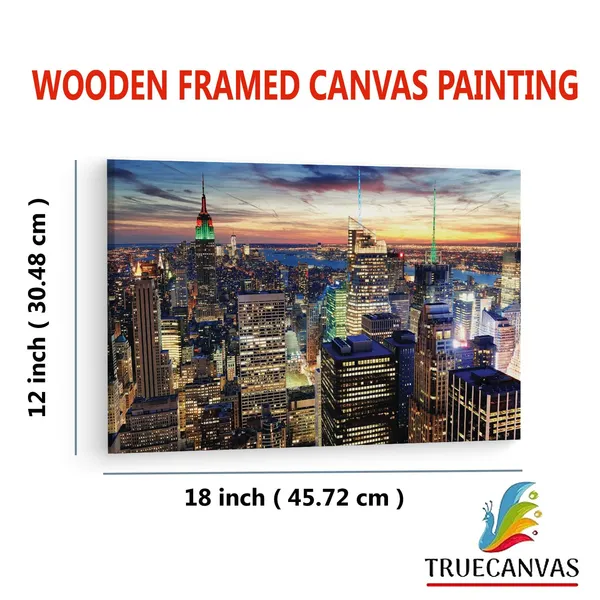 Multicolor_New_York_Top_View_Ultra_Hd,_Wooden_Framed_Canvas_Paintings_|_For_Living_Room_|_Bedroom_|_Office_|_Gallery_|_Ready_Wall_Mount_Canvas_Wall_Art_Painting_|_Size_-_12_X_18In,_Ct0314