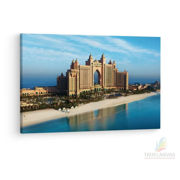 Multicolor_Schwerin_Castle,_Wooden_Framed_Canvas_Paintings_|_For_Living_Room_|_Bedroom_|_Office_|_Gallery_|_Ready_Wall_Mount_Canvas_Wall_Art_Painting_|_Size_-_12_X_18In,_Ct0320