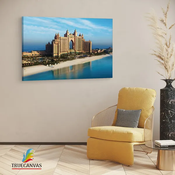 Multicolor_Schwerin_Castle,_Wooden_Framed_Canvas_Paintings_|_For_Living_Room_|_Bedroom_|_Office_|_Gallery_|_Ready_Wall_Mount_Canvas_Wall_Art_Painting_|_Size_-_12_X_18In,_Ct0320