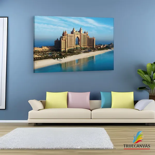 Multicolor_Schwerin_Castle,_Wooden_Framed_Canvas_Paintings_|_For_Living_Room_|_Bedroom_|_Office_|_Gallery_|_Ready_Wall_Mount_Canvas_Wall_Art_Painting_|_Size_-_12_X_18In,_Ct0320