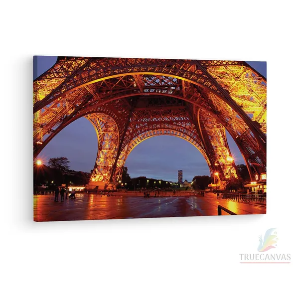 Multicolor_Eiffel_Tower,_Wooden_Framed_Canvas_Paintings_|_For_Living_Room_|_Bedroom_|_Office_|_Gallery_|_Ready_Wall_Mount_Canvas_Wall_Art_Painting_|_Size_-_12_X_18In,_Ct0323